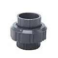 Industrial UPVC Union Coupling DN15-DN100 PN10 for Chemical Piping